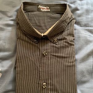 Custom Made in Thailand 3XL button up with all new buttons